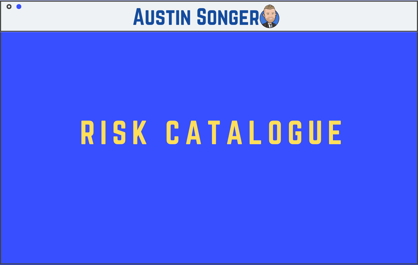 Risk Catalogue
