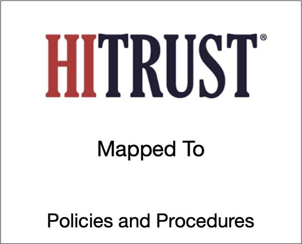 HITRUST Mapped to Policies and Procedures
